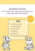 Vorschau - Stundenentwürfe - Soziales Lernen - Am Beispiel "Wir essen keine Mitschüler" - Deckblatt