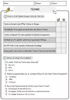 Vorschau - Arbeitsblätter - Techno Arbeitsblätter mit Fragen + Lösungen Musik Lesetext - Seite 2