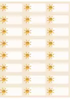 Vorschau - Anderer Materialtyp - Etiketten "Sonnenschein" - Namensetiketten für Hefte, Boxen & Materailen - Seite 3