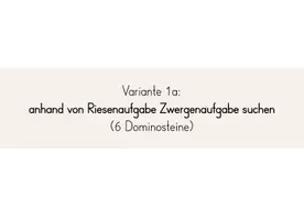 Vorschau - Spiele - Zwergen- und Riesenaufgabe Domino-Spiel (Mathe Klasse 1) - Seite 3