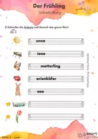 Vorschau - Arbeitsblätter - DaZ "Frühling" - Seite 3