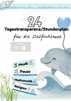 Vorschau - Mal- und Bastelvorlagen - Materialpaket XXL für deine Delfinklasse - Seite 1