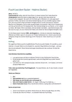 Vorschau - Arbeitsblätter - Flucht - am Beispiel "Politische Verfolgung" als interaktive Lesespur - Deckblatt