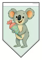 Vorschau - Poster - Koalaklasse - Girlande (Schulstart) - Seite 1