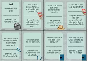 Vorschau - Spiele - bewegtes Lesespiel - ohne Sprechen - Seite 2