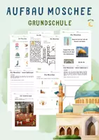 Vorschau - Unterrichtsreihen - Aufbau der MOSCHEE - Islamischer Religionsunterricht - Deckblatt