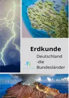 Vorschau - Arbeitsblätter - Deutschland - die Bundesländer und ihre Hauptstädte - Deckblatt