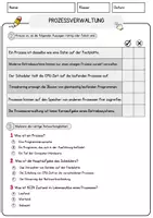 Vorschau - Arbeitsblätter - Prozessverwaltung Arbeitsblätter mit Fragen + Lösungen Informatik Leseverstehen und Wortschatz - Seite 2