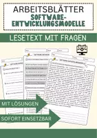 Vorschau - Arbeitsblätter - Software-Entwicklungsmodelle Arbeitsblätter mit Fragen + Lösungen Informatik Leseverstehen und Wortschatz - Deckblatt