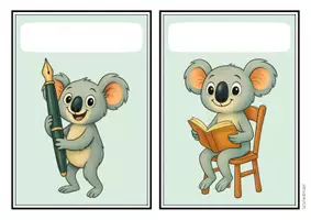 Vorschau - Stationenlernen - Koalaklasse - Gruppenschilder - Seite 3