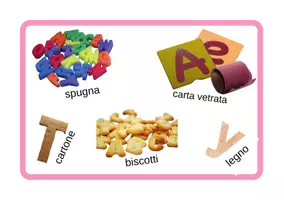 anteprima - Esercizi - KIT CREA CON I TUOI ALUNNI L'ALFABETO TATTILE formato A5 - Pagina 2