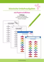 Vorschau - Arbeitsblätter - Mathe mit Spaß im Sommer - Umkehraufgaben (ZR bis 20) - Deckblatt