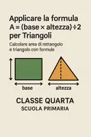 anteprima - Esercizi - Calcolare l'area del triangolo con formula - Pagina di copertina