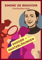 Vorschau - Arbeitsblätter - 01_SimonedeBeauvoirGeschlechterrollen_DossierundLösungen - Deckblatt