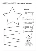 Vorschau - Mal- und Bastelvorlagen - Glitzerstärken: Sternschnuppen mit Stärkenschweif - Seite 2