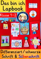 Vorschau - Unterrichtsreihen - Das bin ich Klasse 1-2 LAPBOOK Ethik Sachunterricht - Deckblatt