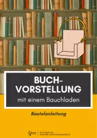 Vorschau - Mal- und Bastelvorlagen - Buchvorstellung: Bastelanleitung Bachladen - Deckblatt