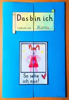 Vorschau - Unterrichtsreihen - Lapbook "Das bin ich" Klasse 3-6 Ethik Sachunterricht - Seite 1