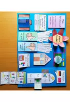 Vorschau - Unterrichtsreihen - Lapbook "Das bin ich" Klasse 3-6 Ethik Sachunterricht - Seite 2