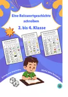 Vorschau - Arbeitsblätter - Eine Reizwortgeschichte schreiben (2. bis 4. Klasse) - Deckblatt