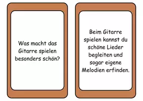 Vorschau - Spiele - Flashcards Hobbys Fragen und Antworten (Deutsch/DaF/DaZ) - Lesekarten - Seite 3
