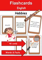 Vorschau - Arbeitsblätter - Flashcards Hobbys Englische Fakten - Lesekarten - Deckblatt