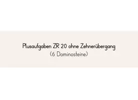 Vorschau - Spiele - Plusaufgaben Domino-Spiel ZR 20 (ohne Zehnerübergang) (Mathe Klasse 1) - Seite 3