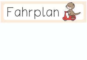 Vorschau - Anderer Materialtyp - Fahrplan für deine Otterklasse (Tafelmaterial) - Seite 2