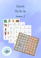 Vorschau - Spiele - "Immer 2" zu den Umlauten ä ö ü - Deckblatt