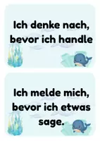 Vorschau - Bildkarten - Klassenregeln für deine Walklasse | Regeln in der Grundschule - Seite 3