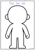Vorschau - Arbeitsblätter - DAS BIN ICH Figur Steckbrief Klasse 1-4 - Seite 3
