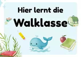 Vorschau - Bildkarten - Süße Türschilder für deine Walklasse - Seite 1