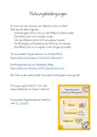Vorschau - Mal- und Bastelvorlagen - Stundenplan Classroom Management Knuffies - Seite 1