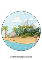 Vorschau - Präsentationen/Tafelbilder - Girlande Piratenklasse Klassenmaskottchen Piraten für den Schulanfang - Seite 2