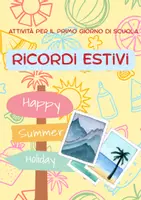 anteprima - Flashcard - Back to School! - Un Ricordo Estivo - Pagina di copertina