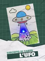 anteprima - Esperimenti - Circuito di carta: il disco volante - Pagina di copertina
