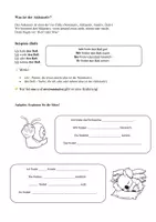 Vorschau - Arbeitsblätter - Der Akkusativ – Wen oder was? - Deckblatt