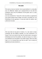 Vorschau - Anderer Materialtyp - Frz. Mustertexte: Schule & Bildung (Niveau A1) - Deckblatt