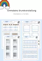 Vorschau - Unterrichtsreihen - Einmaleins Grundvorstellung - Arbeitsblätter zur 7er-Reihe - Deckblatt