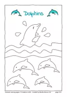 Vorschau - Arbeitsblätter - Ausmalbilder Englisch: 10 summer colouring pictures - Seite 3