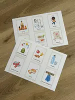 Voorbeeld - Dagritmekaarten - minimalistische daglijn - Voorblad