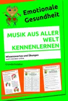 Vorschau - Arbeitsblätter - Musik aus aller Welt kennenlernen - Wissenswertes und Aufgaben - Deckblatt
