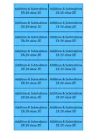 Vorschau - Arbeitsblätter - Rechenspaziergang - Addition und Subtraktion ZR 20 ohne ZÜ - Seite 3