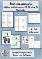 Vorschau - Arbeitsblätter - Materialpaket - Rechenspaziergang im ZR20 - Seite 1
