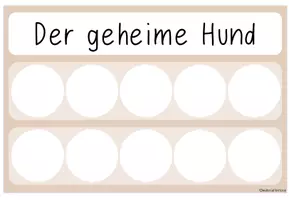 Vorschau - Anderer Materialtyp - Belohnungssystem - Der geheime Hund - Seite 3