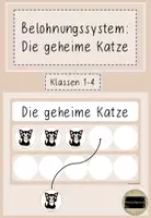 Vorschau - Anderer Materialtyp - Belohnungssystem - Die geheime Katze - Deckblatt