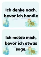 Vorschau - Bildkarten - Unsere Klassenregeln für die Schildkrötenklasse - Seite 3