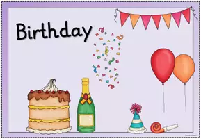 Vorschau - Spiele - Birthday/Geburtstag - Flashcards, Poster & Games (Englisch + DaZ) - Seite 2
