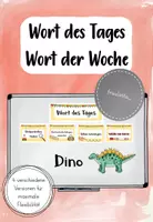 Vorschau - Präsentationen/Tafelbilder - Tafelmaterial Wort des Tages - Wort der Woche - Deckblatt