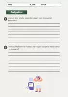 Vorschau - Arbeitsblätter - Hitzewellen: Ursachen und Gefahren - Seite 3